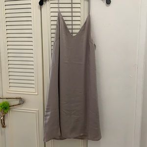 Dress elegant silver